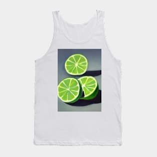 Sliced Limes Tank Top